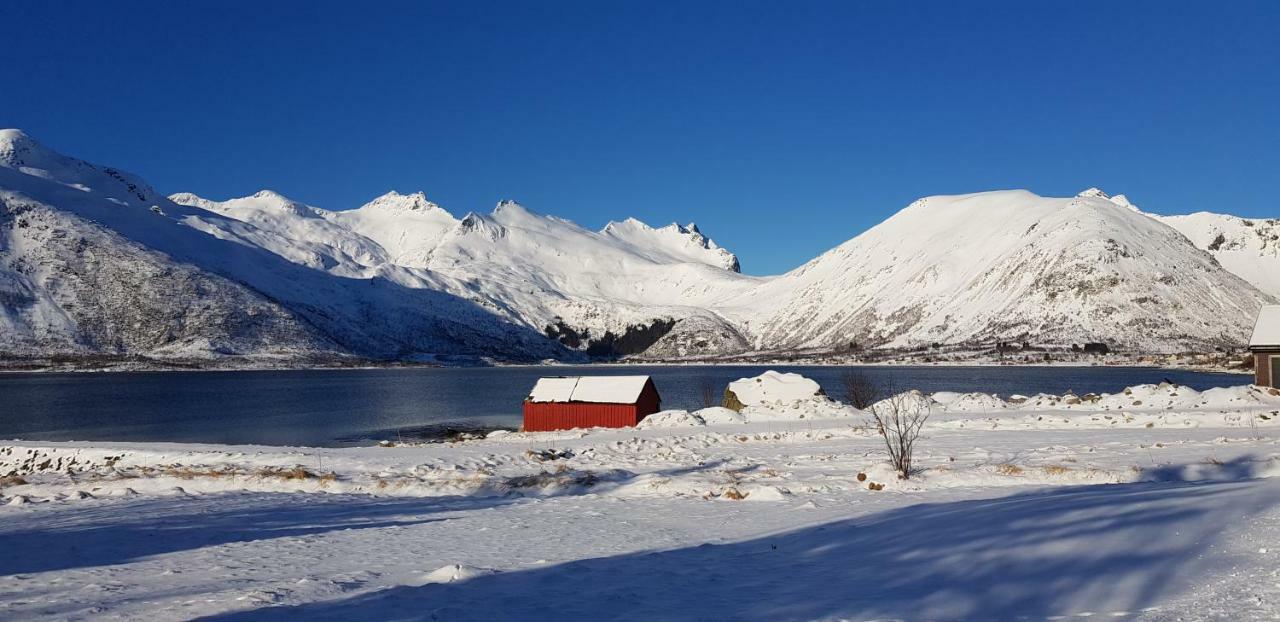 Pilan Lodge Lofoten Vestpollen Eksteriør billede
